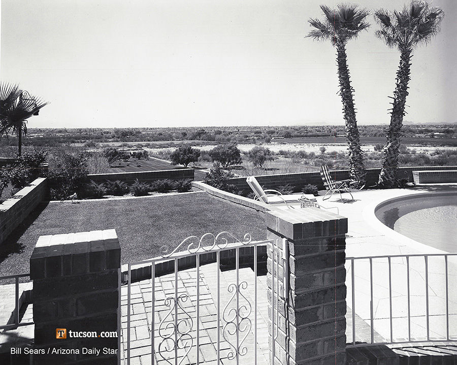 1964 Tucson home photos: Herefords are pride of ranch